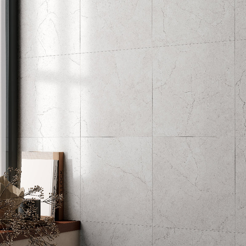 Crema Marfil 600x1200 Silktec Bianco Marble Look Tile