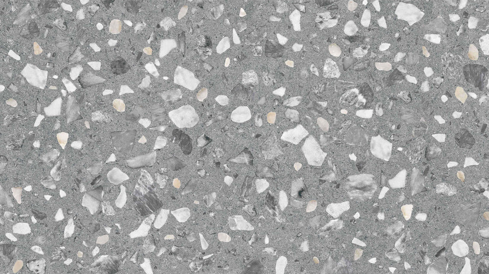 Agglo Lido 600x600mm Matt Terrazzo Look Tile