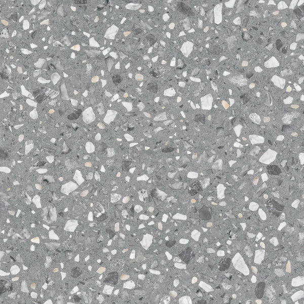Agglo Rialto 600x600mm Matt Terrazzo Look Tile