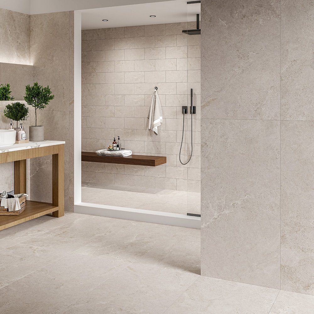 Anthology Crema 300x600mm External Natural Stone Look tile