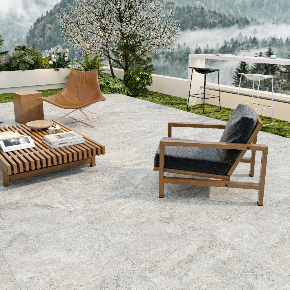 EarthCast Travertine Look Porcelain Tile