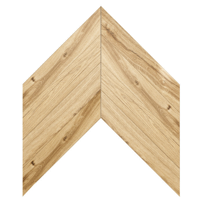 Bona Chevron XL Ecru 850x150mm Timber Look Tile