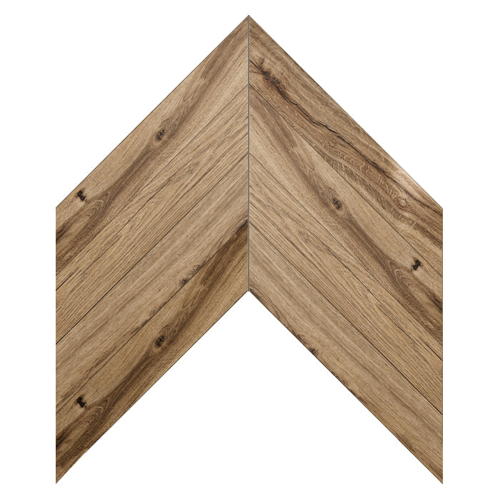 Bona Chevron XL Ecru 850x150mm Timber Look Tile