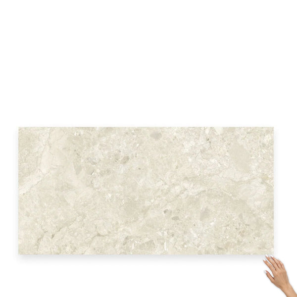 Matera Sola Beige Stone Look Matt Porcelain Floor & Wall Tile 600×1200mm