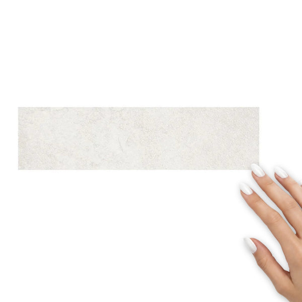 Venice Bianco 60x250mm Matt Concrete Look Subway Tile