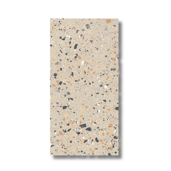 Venice Beige 300x600mm Matt Terrazzo Look Tile