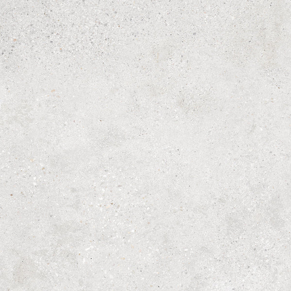 Concrete Rock White 600x600 Matt Concrete Look Tile