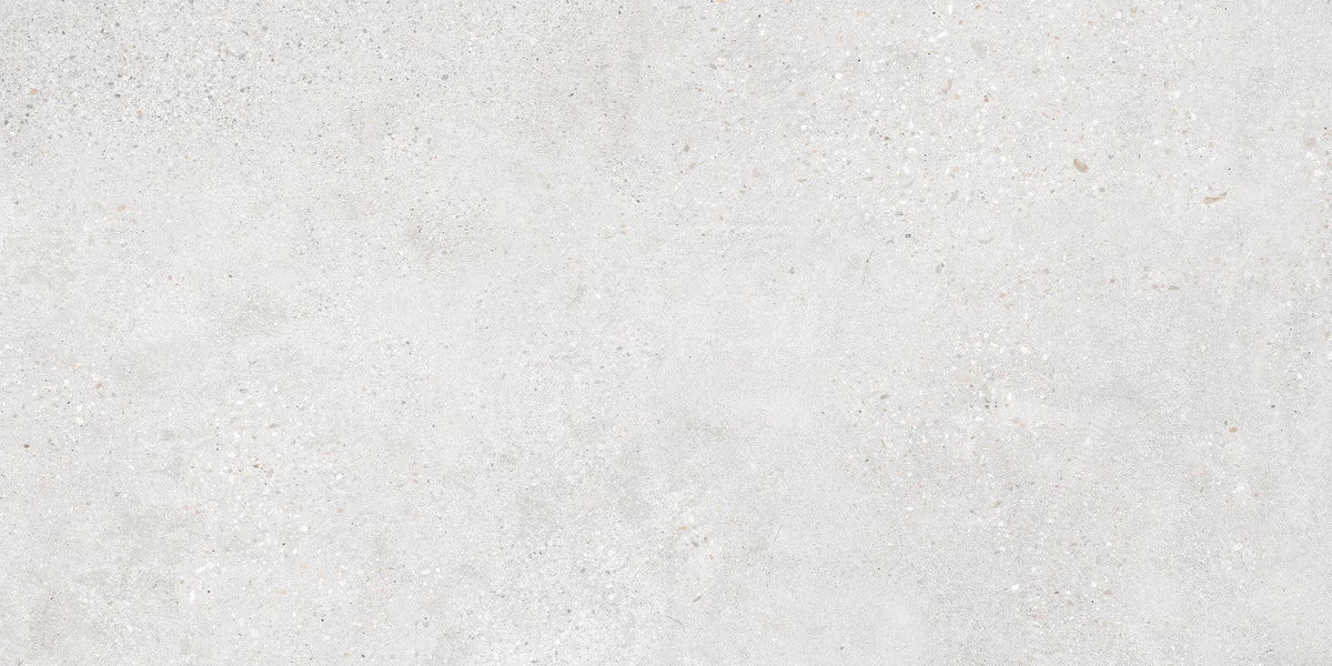 Concrete Rock White 300x600 Matt Concrete Look Tile