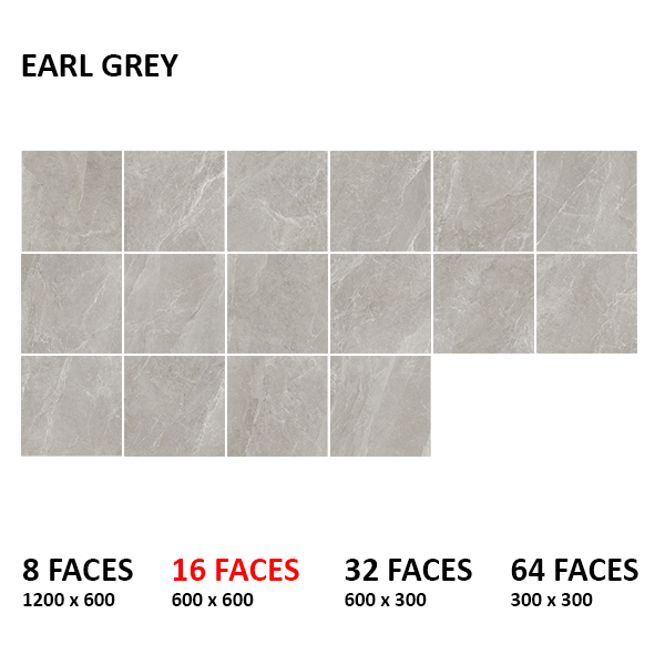 Capri  600x600 SurfaceTec Earl Grey