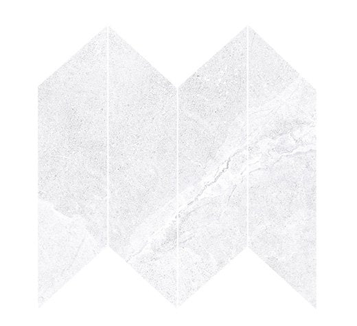 Enzo Moon SurfaceTec® Chevron 266x73mm Anti-Slip Stone Look Porcelain Tile