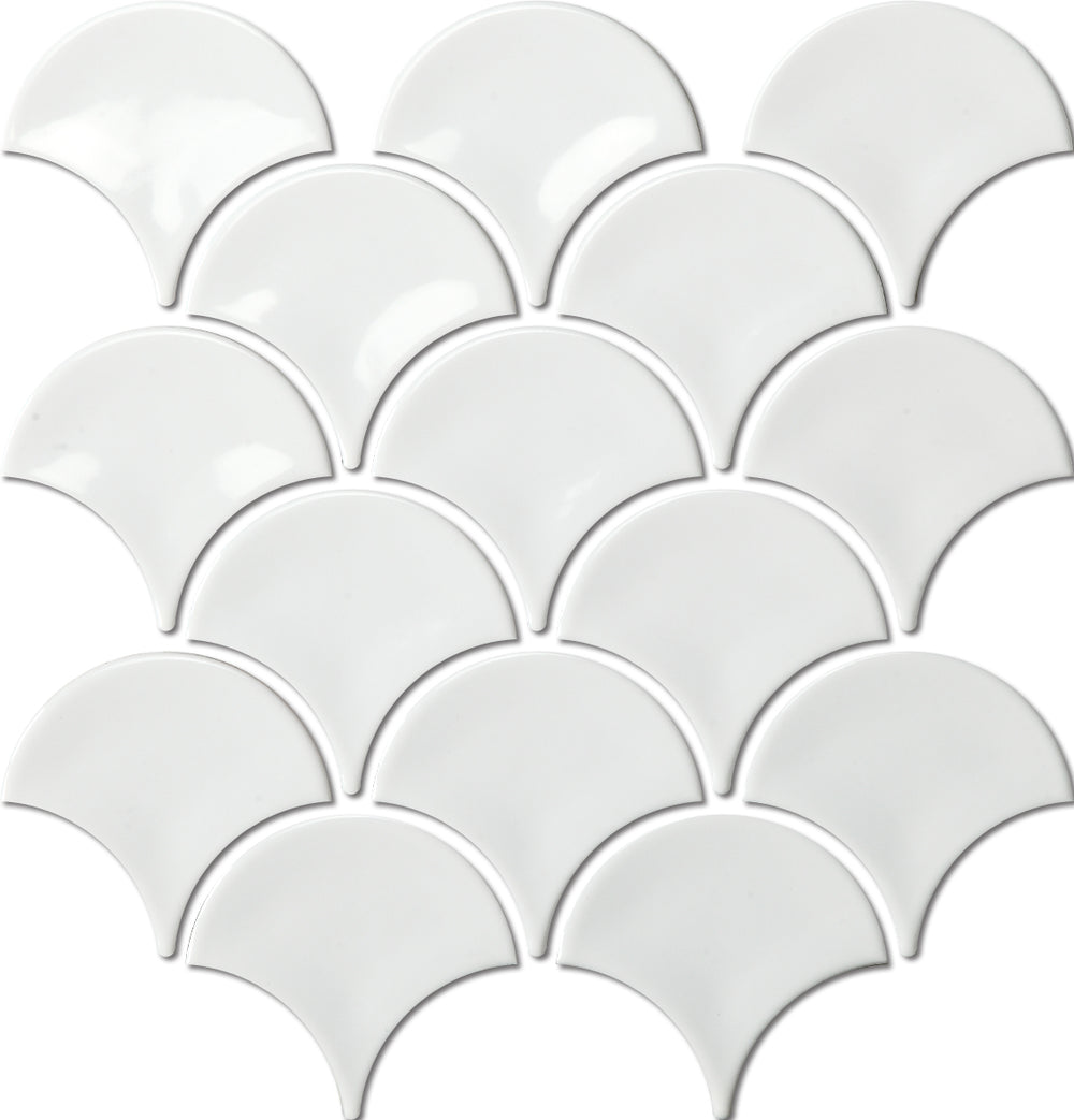 Fishscale Mosaic Tile