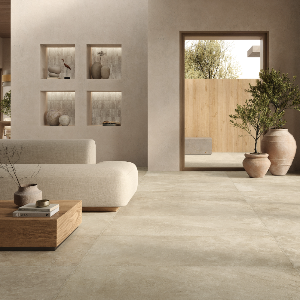 Caesar Histoire Matt Stone Look Porcelain Tile