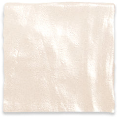 Iris Ivory 100x100mm Spanish Small Square Ceramic Wall Tile
