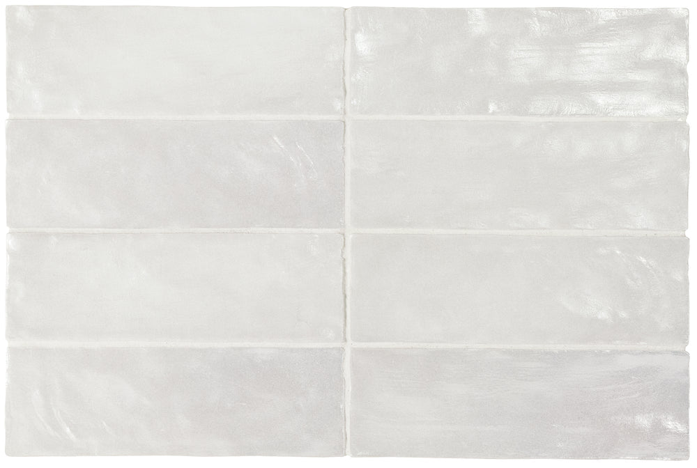 Iris Ivory 100x100mm Spanish Small Square Ceramic Wall Tile