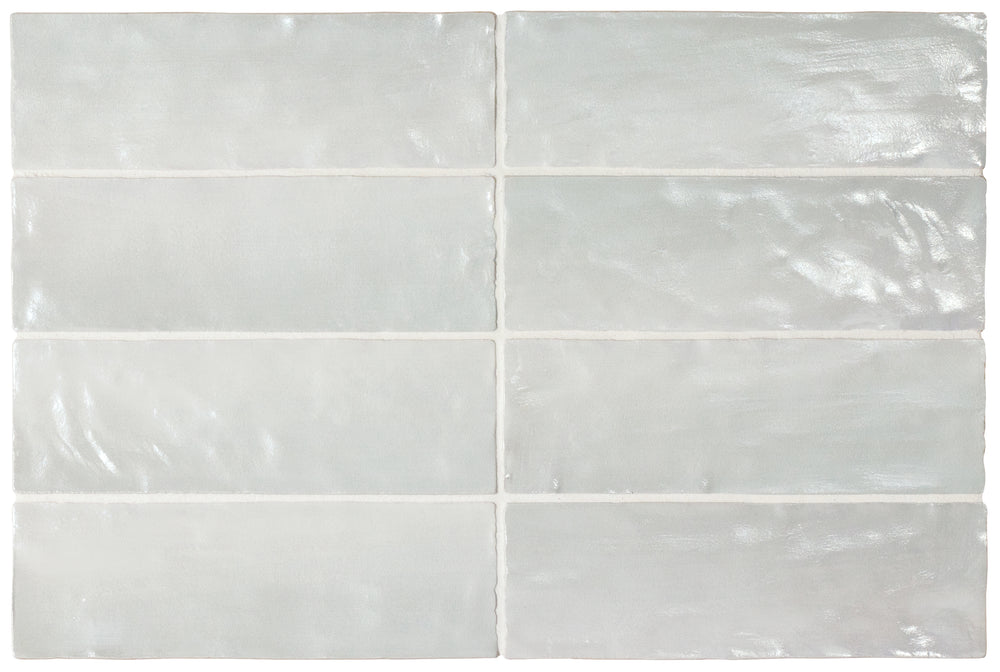 Iris Ivory 100x100mm Spanish Small Square Ceramic Wall Tile