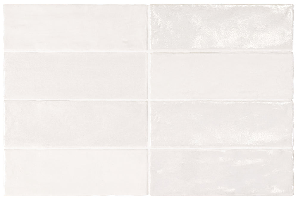 Iris Ivory 100x100mm Spanish Small Square Ceramic Wall Tile