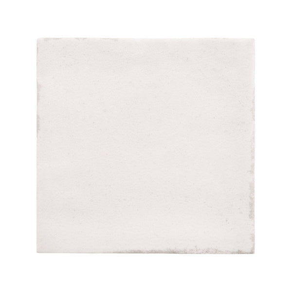 Majorca White Matt Porcelain Square Wall Tile 100x100mm