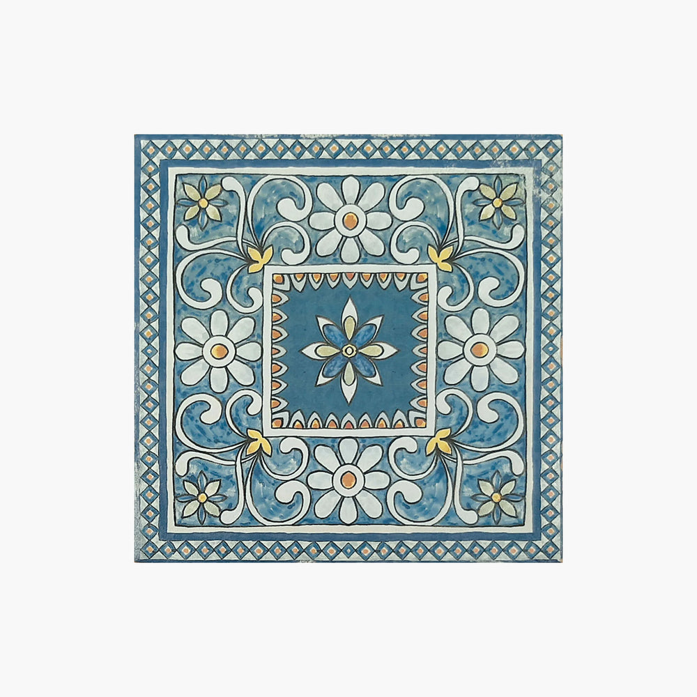 Marlow Matte 115x115mm Encaustic Look Tile