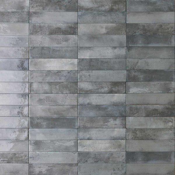 Mojave Light Grey 60x250mm Gloss Subway Tile