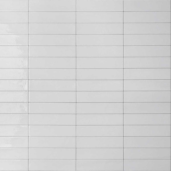 Mojave White Brick 60x250mm Gloss Subway Tile