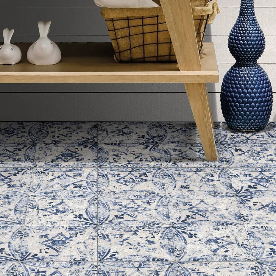 Mystique 205x205mm Vintage Encaustic Look Tile