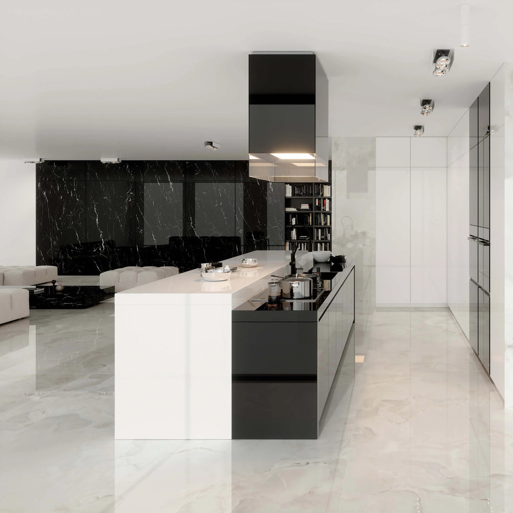 Onice Reale 600x1200mm Polished Onyx Marble Look Porcelain Tile