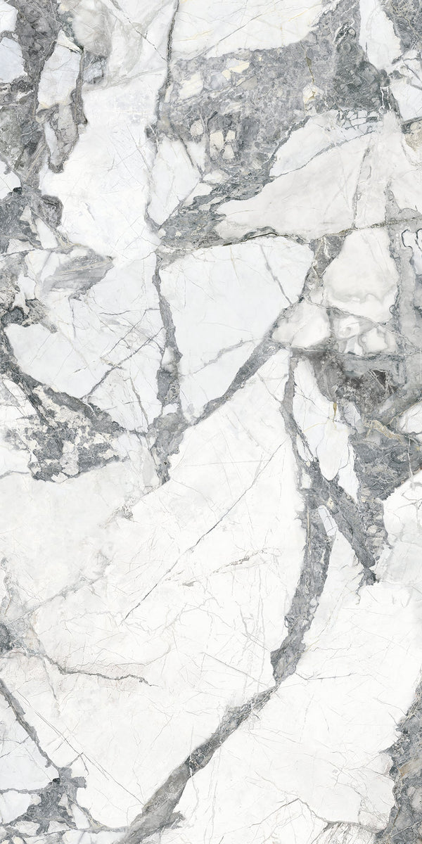Aurora Invisible Grey 600x1200mm Marble Look Tile
