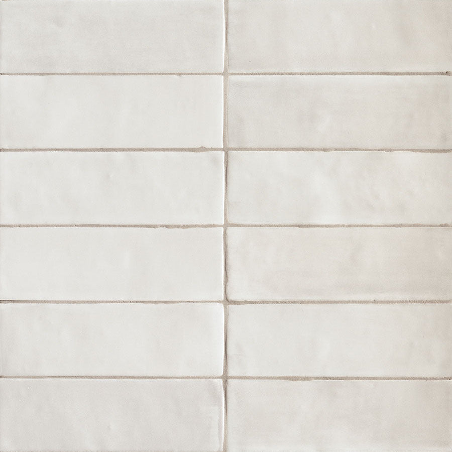 Tint Blanc Matt 52x160mm Handmade Look Ceramic Subway Tile