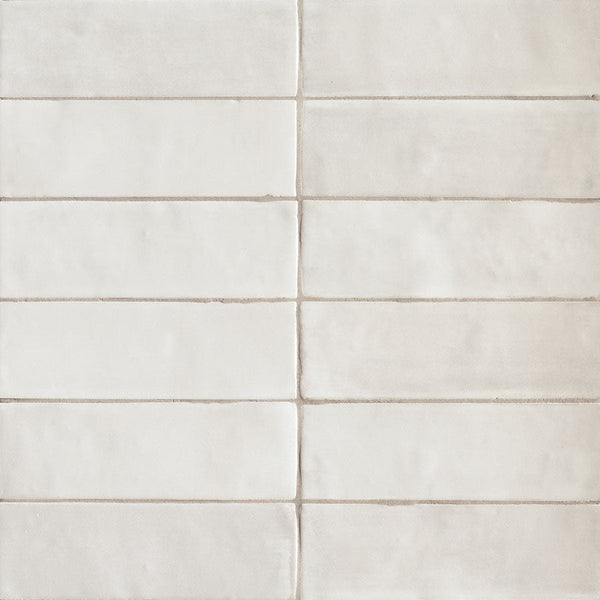 Tint Blanc Matt 52x160mm Handmade Look Ceramic Subway Tile
