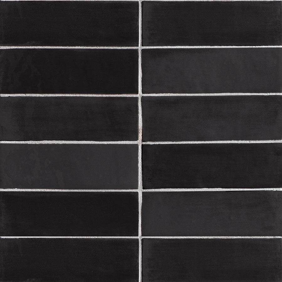 Tint Midnight Matt 52x160mm Handmade Look Ceramic Subway Tile