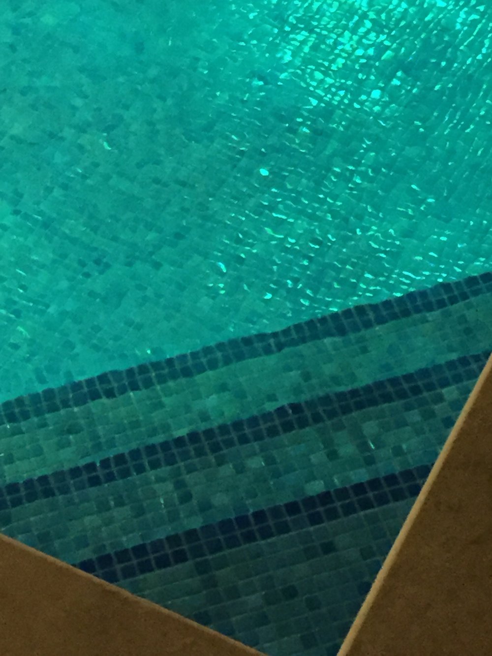 Leyla Pool Mosaic Vegas