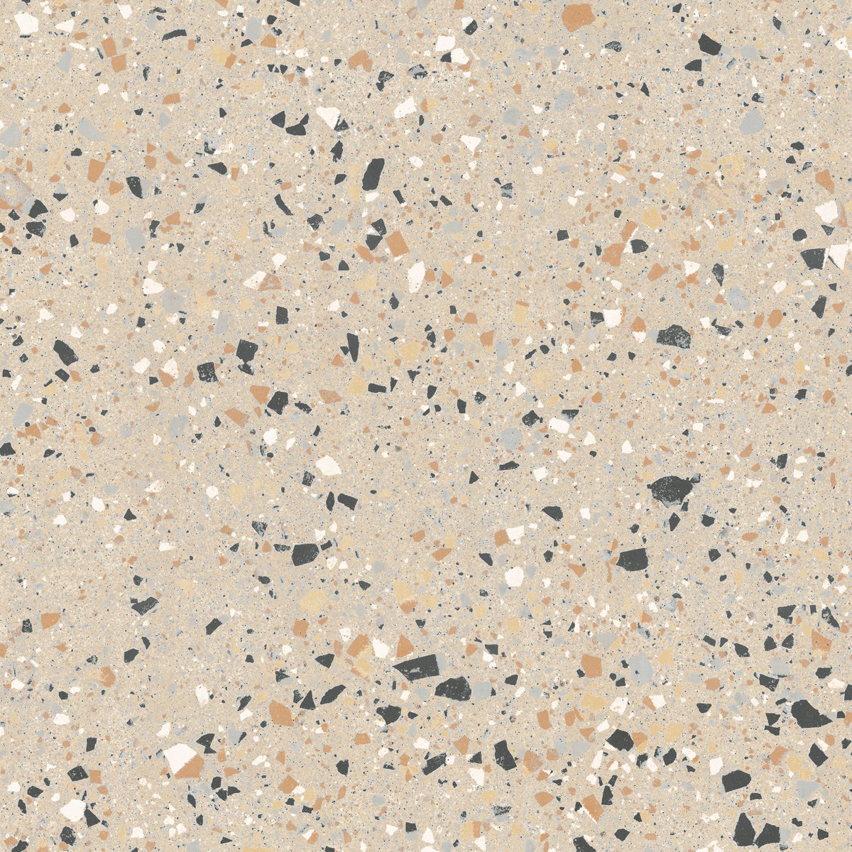 Venice Beige 600x600mm Matt Terrazzo Look Tile