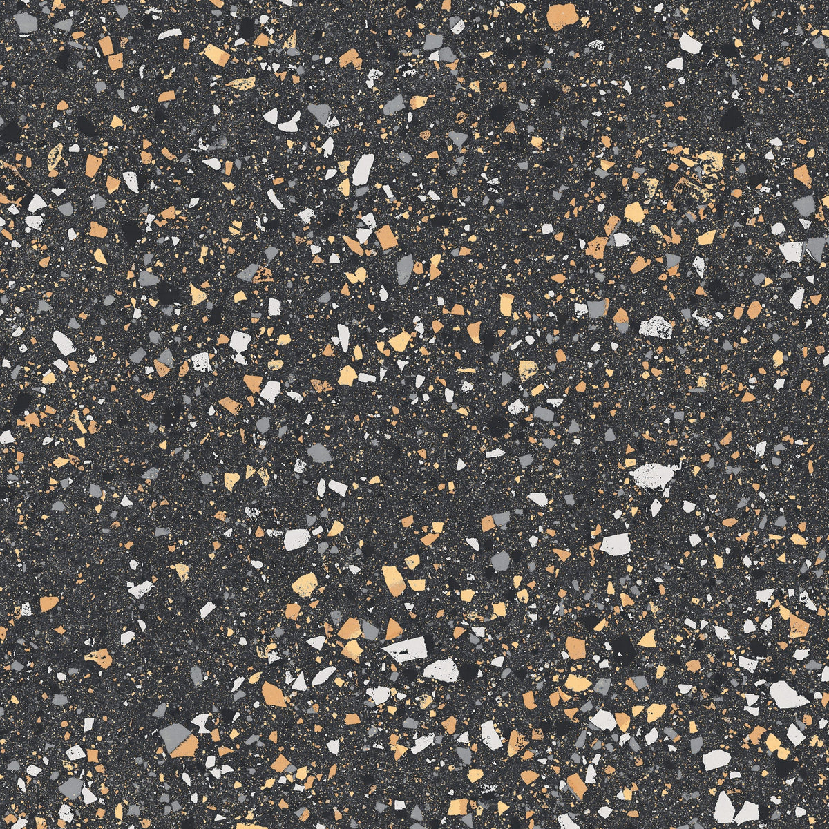 Venice Graphite 300x300mm Matt Terrazzo Look Tile