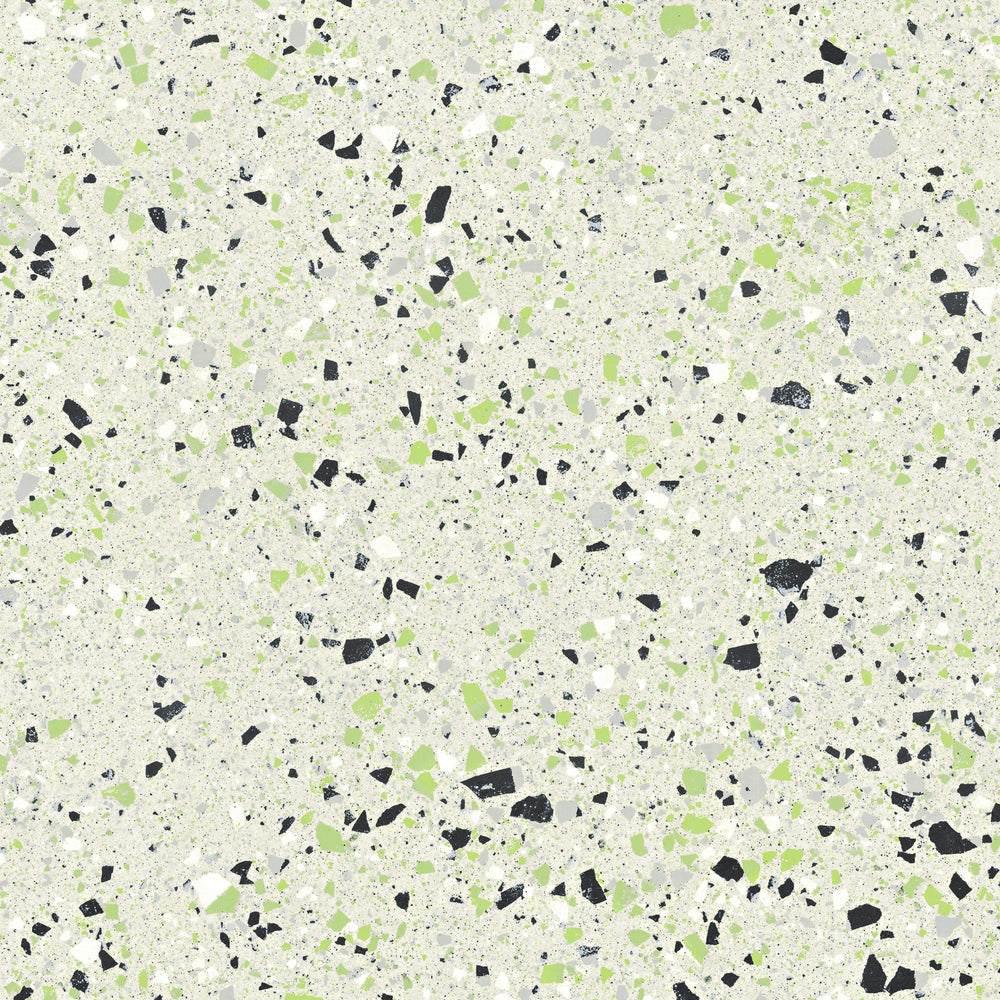 Venice Silver 600x600mm Matt Terrazzo Look Tile