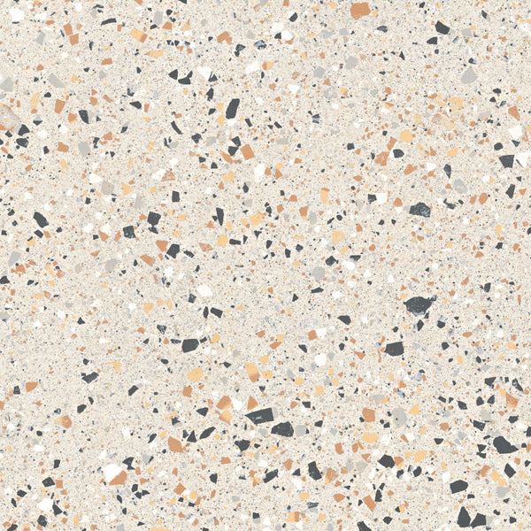 Venice Ivory 300x300mm Matt Terrazzo Look Tile