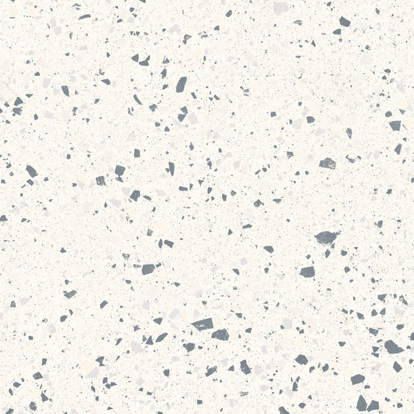 Venice White 300x300mm Matt Terrazzo Look Tile