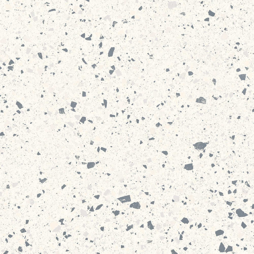 Venice Silver 600x600mm Matt Terrazzo Look Tile