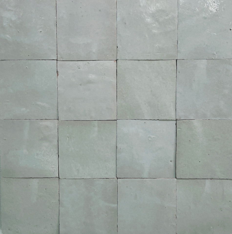 Zellige 100x100 Terracotta Square Moroccan Handmade Tile