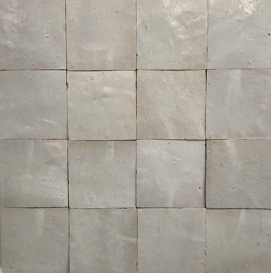 Zellige 100x100 Terracotta Square Moroccan Handmade Tile