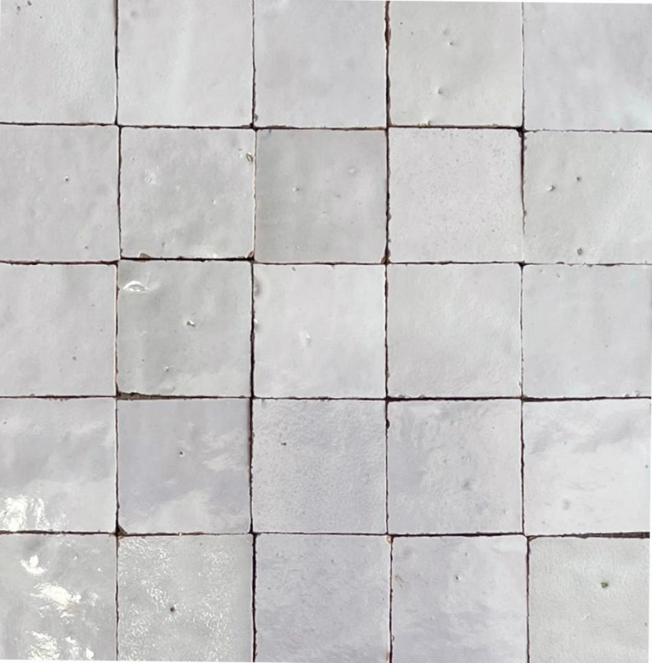Zellige 100x100 Terracotta Square Moroccan Handmade Tile