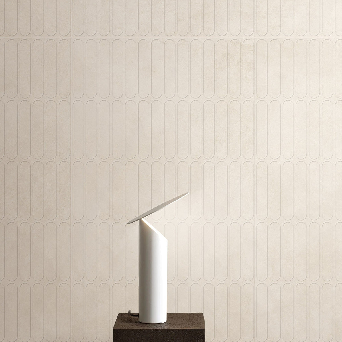 Venice Sabbia 600x1200mm Matt 3D Capsule Feature Wall Tile