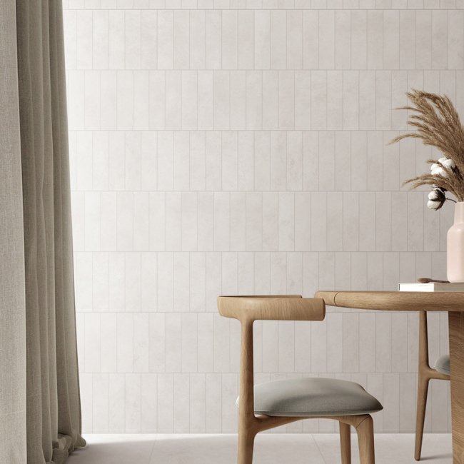 Venice Bianco 60x250mm Matt Subway Tile