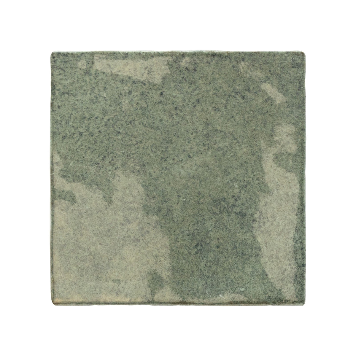 Majorca Sage Gloss Porcelain Square Wall Tile 100x100mm