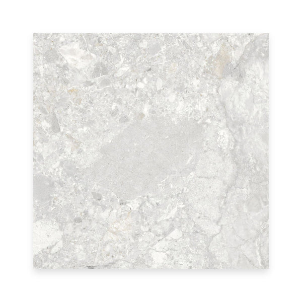 Matera Cielo Grey Stone Look Matt Porcelain Tile 300×300mm