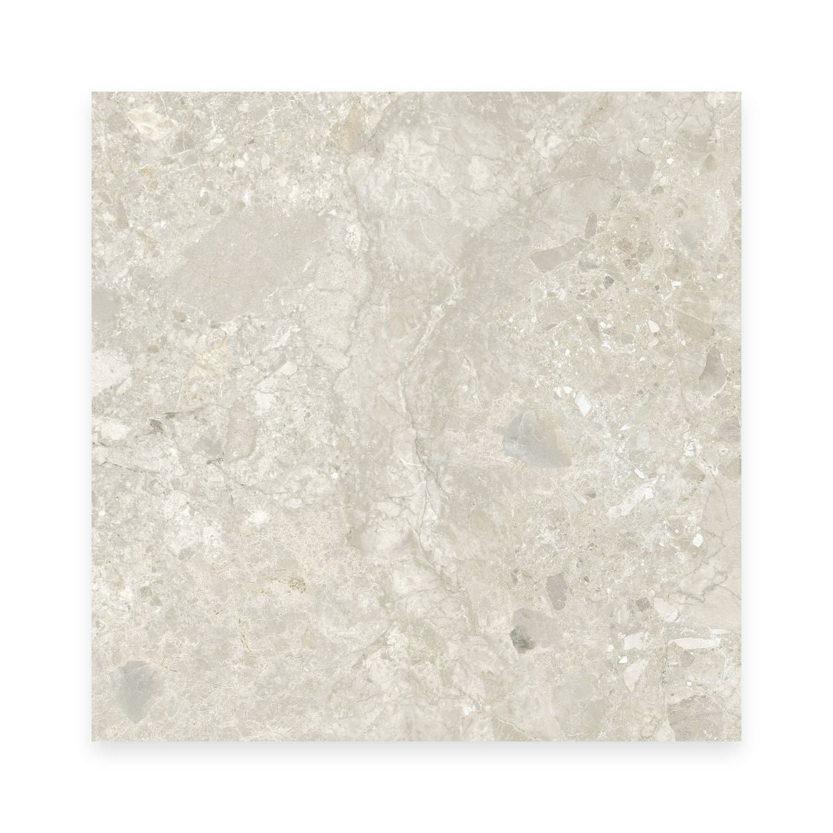 Matera Terra Greige Stone Look Matt Porcelain Tile 600×600mm