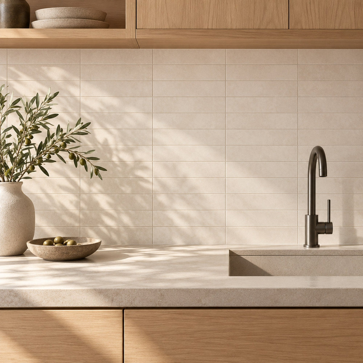 Venice Sabbia 60x250mm Matt Subway Tile