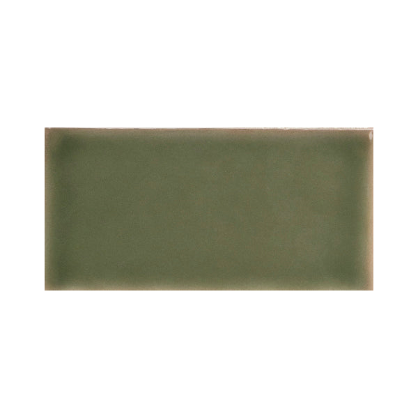 Yoko Moss Gloss Ceramic Wall Tile 62.5x125mm