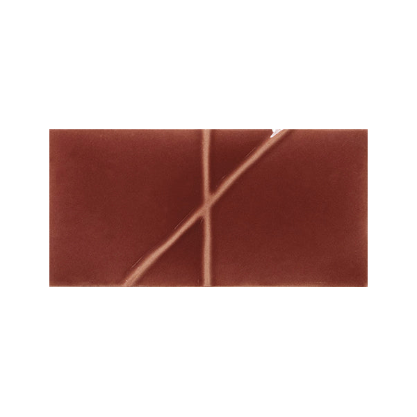 Yoko Origami Bordo Gloss Ceramic Wall Tile 62.5x125mm