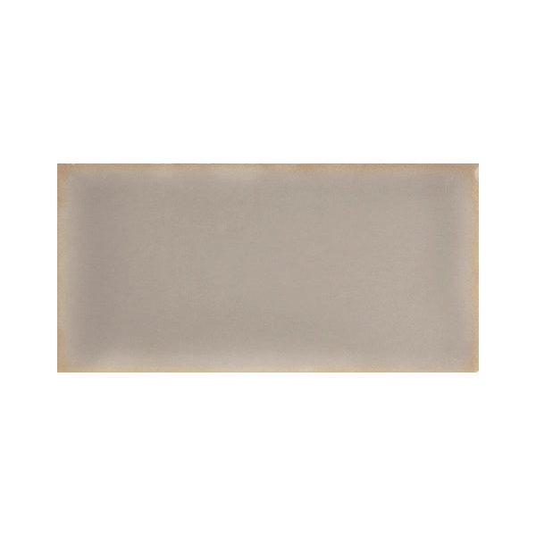 Yoko Pewter Gloss Ceramic Wall Tile 62.5x125mm